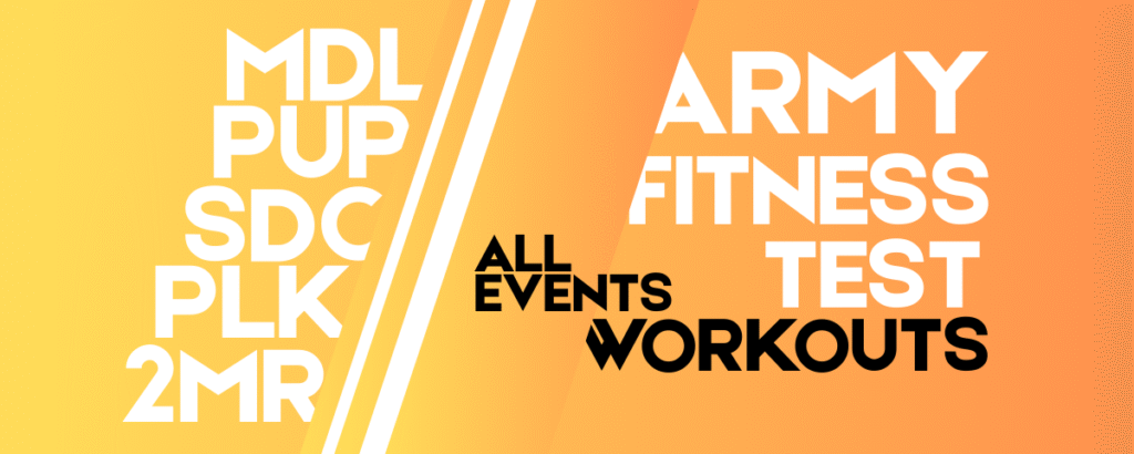 Best Workouts for AFT Test Training (Deadlift, Push-ups, SDC, Plank, Run)