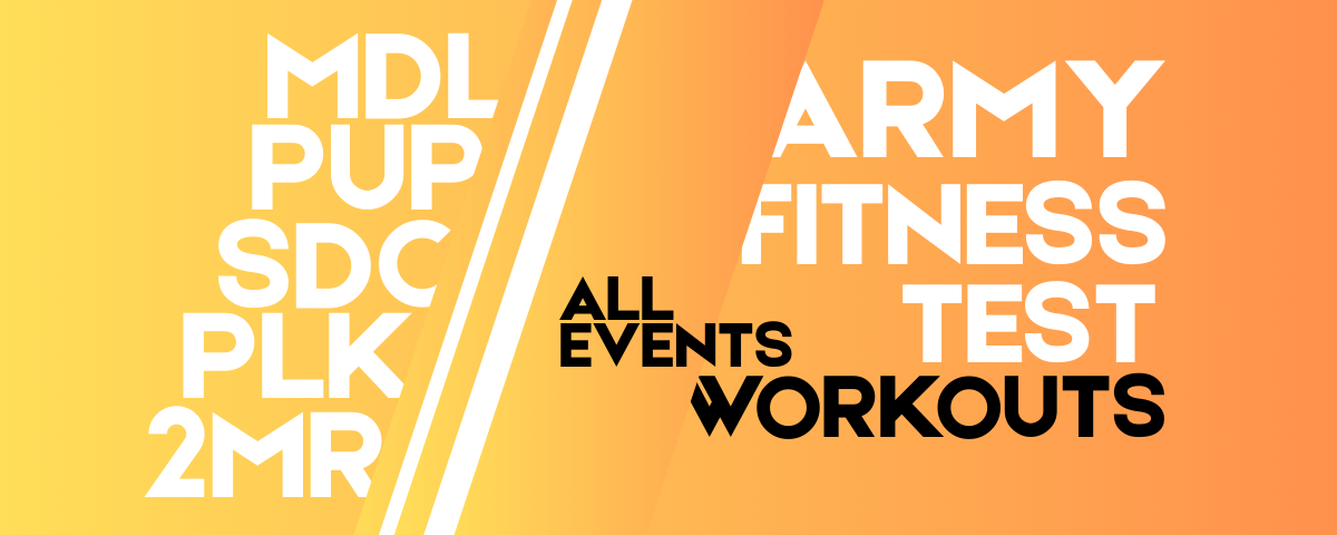 Best Workouts for AFT Test Training (Deadlift, Push-ups, SDC, Plank, Run)